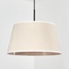 Bassagoda Hängeleuchte 45 cm beige, Weiß, 1-flammig