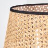 Ramila Hängeleuchte 45 cm Naturfarben, Schwarz, 1-flammig