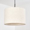 Bassagoda Hängeleuchte 40 cm beige, Weiß, 1-flammig