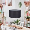 Soungou Hängeleuchte 50 cm Schwarz, Weiß, 1-flammig