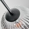 Ripoll Deckenleuchte Glas 15 cm Klar, Rauchfarben, 7-flammig