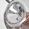 Ripoll Deckenleuchte Glas 15 cm Rauchfarben, 5-flammig
