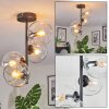 Koyoto Deckenleuchte Glas 15 cm Klar, 4-flammig