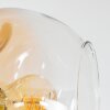 Ripoll Deckenleuchte Glas 15 cm Bernsteinfarben, Klar, 4-flammig