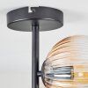 Koyoto Deckenleuchte Glas 15 cm Bernsteinfarben, Klar, 4-flammig
