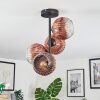 Ripoll Deckenleuchte Glas 15 cm Klar, Kupferfarben, 4-flammig