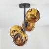 Ripoll Deckenleuchte Glas 15 cm Gold, 4-flammig