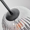Koyoto Deckenleuchte Glas 15 cm Klar, Rauchfarben, 7-flammig