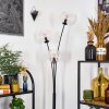 Koyoto Stehleuchte Glas 15 cm Klar, 3-flammig