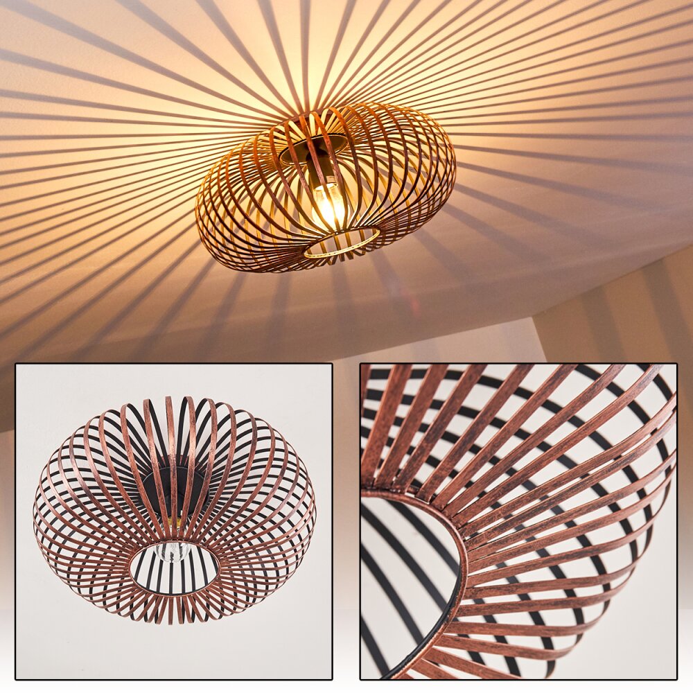 Oravi Deckenleuchte Kupferfarben, 1-flammig main product photo