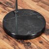 Cando Stehleuchte 40 cm Chrom, Schwarz, 1-flammig