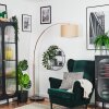 Soungou Stehleuchte 38 cm Kupferfarben, Schwarz, 1-flammig