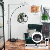 Cando Bogenleuchte 40 cm Schwarz, 1-flammig