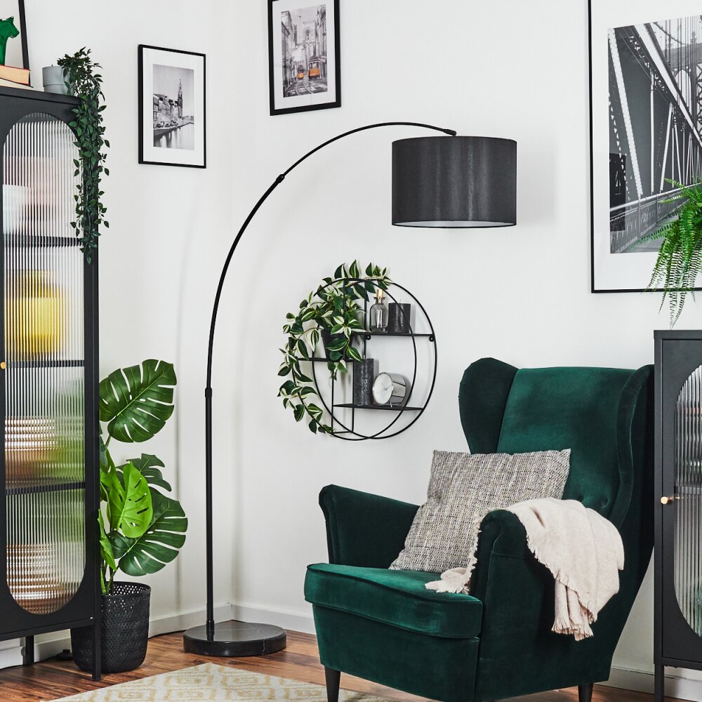 Soungou Stehleuchte 38 cm Schwarz, 1-flammig