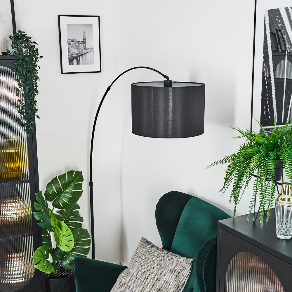 Soungou Stehleuchte 38 cm Schwarz, 1-flammig