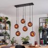 Gastor Hängeleuchte Glas 20 cm Kupferfarben, 6-flammig