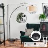 Soungou Stehleuchte 38 cm Schwarz, 1-flammig