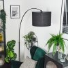 Bassagoda Stehleuchte 40 cm Schwarz, 1-flammig