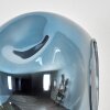 Ripoll Wandleuchte Glas 15 cm Blau, Gold, Kupferfarben, 3-flammig