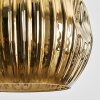 Ripoll Hängeleuchte Glas 15 cm Gold, 4-flammig