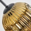 Ripoll Hängeleuchte Glas 15 cm Gold, 4-flammig