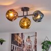 Ripoll Deckenleuchte Glas 15 cm Blau, Gold, Kupferfarben, 3-flammig