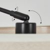 Bassagoda Stehleuchte 40 cm Schwarz, 1-flammig
