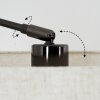 Bassagoda Stehleuchte 35 cm Chrom, Schwarz, 1-flammig