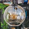 Koyoto Hängeleuchte Glas 20 cm Bernsteinfarben, Klar, 4-flammig