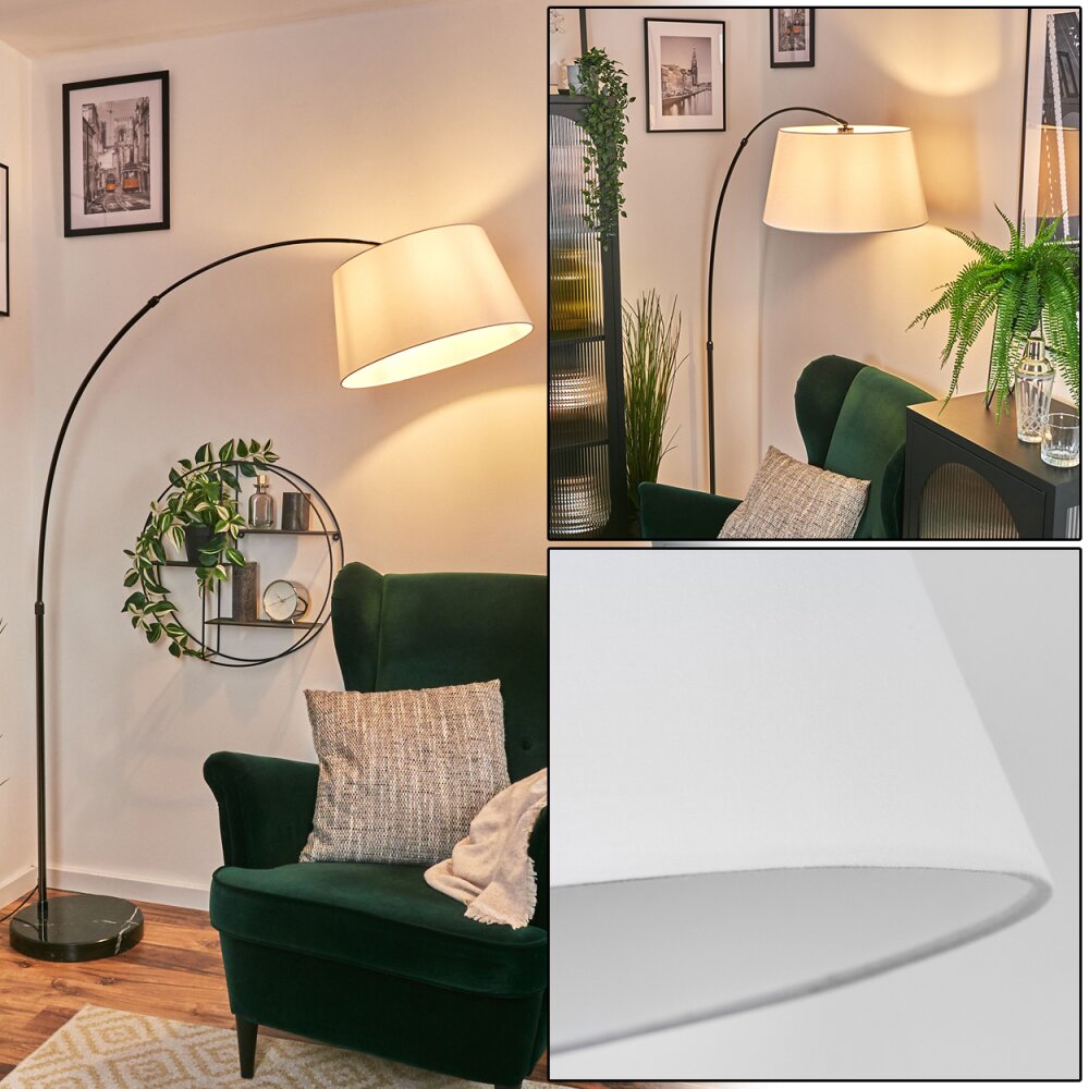 Bassagoda Stehleuchte 45 cm Chrom, Schwarz, 1-flammig main product photo