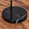 Bassagoda Stehleuchte 45 cm Chrom, Schwarz, 1-flammig