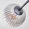 Koyoto Deckenleuchte Glas 15 cm Bernsteinfarben, Klar, Rauchfarben, 6-flammig Koyoto Deckenleuchte Glas 15 cm Bernsteinfarben, Klar, Rauchfarben, 6-flammig