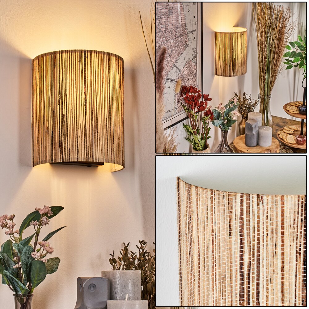Viadores Wandleuchte Schwarz, Weiß, 1-flammig main product photo