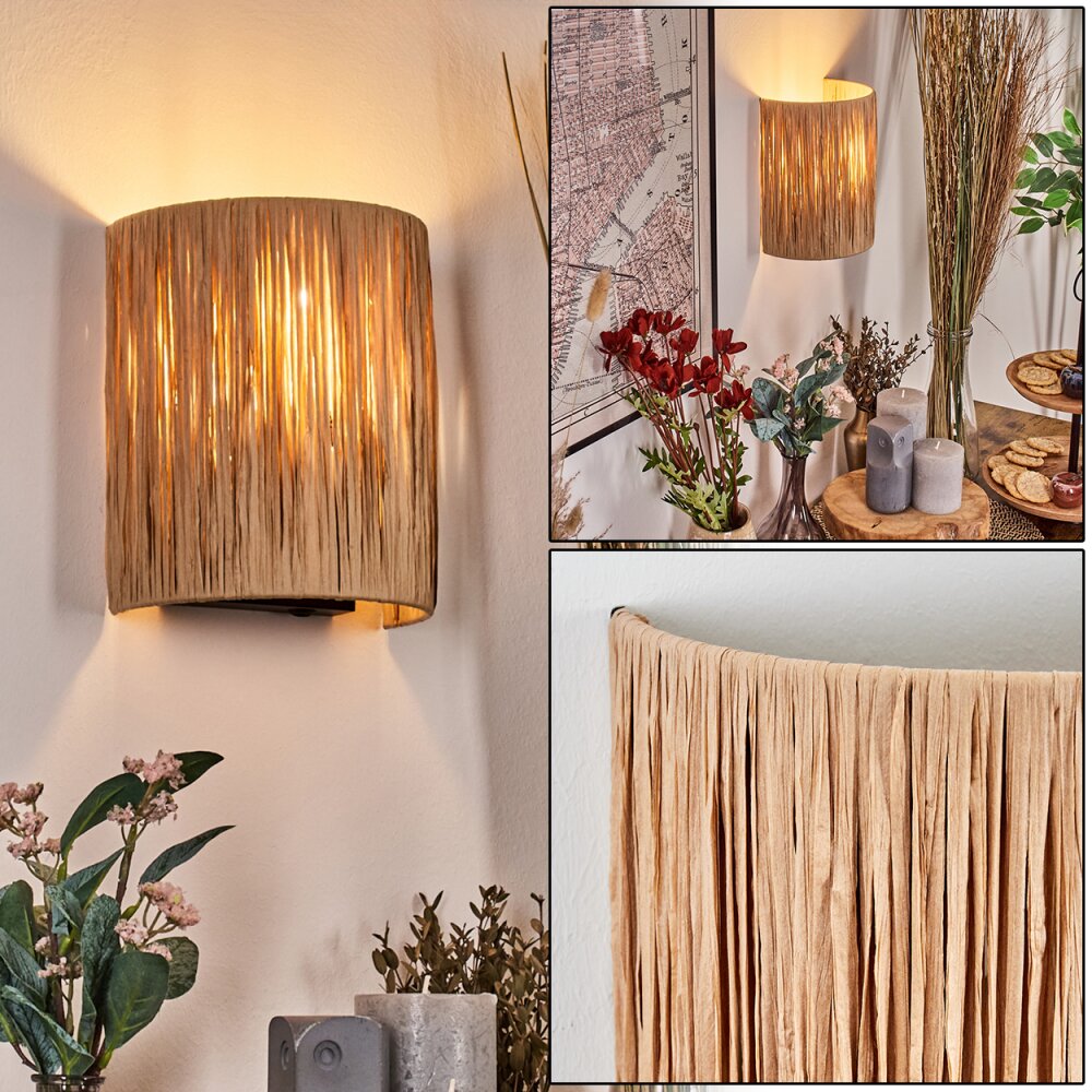 Labrujo Wandleuchte Braun, Schwarz, 1-flammig main product photo