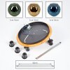 Ripoll Deckenleuchte Glas 15 cm Naturfarben, Schwarz, 3-flammig