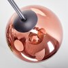 Koyoto Deckenleuchte Glas 15 cm Kupferfarben, 6-flammig
