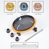 Koyoto Deckenleuchte Glas 15 cm Naturfarben, Schwarz, 3-flammig