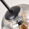 Ripoll Deckenleuchte Glas 15 cm Bernsteinfarben, Klar, Rauchfarben, 10-flammig