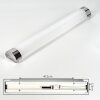 Morges Spiegelleuchte LED Chrom, Weiß, 1-flammig