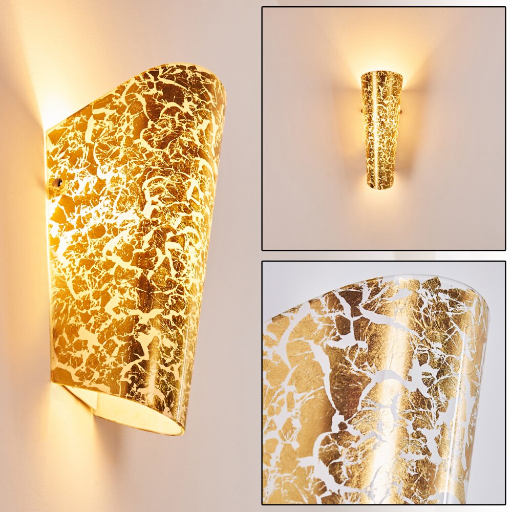 Acerra Wandleuchte Weiß, 1-flammig main product photo