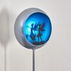 Loano Solarleuchte LED Blau, Silber, 1-flammig