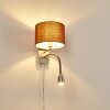 Wiby Wandleuchte LED Nickel-Matt, 2-flammig