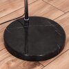 Sabadim Stehleuchte 45 cm Chrom, Schwarz, 1-flammig