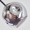 Ripoll Deckenleuchte Glas 15cm Bernsteinfarben, Rauchfarben, 6-flammig