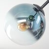 Gastor Deckenleuchte Glas 15 cm Blau, Grün, Klar, Kupferfarben, 3-flammig
