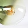 Gastor Deckenleuchte Glas 15 cm Blau, Grün, Klar, Kupferfarben, 3-flammig