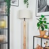 Soungou Stehleuchte 38 cm Naturfarben, Schwarz, 1-flammig