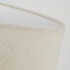Soungou Stehleuchte 38 cm Naturfarben, Schwarz, 1-flammig