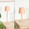 Salgadinho Tischleuchte LED Aprikosenfarben, 1-flammig