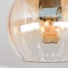 Koyoto Deckenleuchte Glas 15 cm Naturfarben, Schwarz, 3-flammig